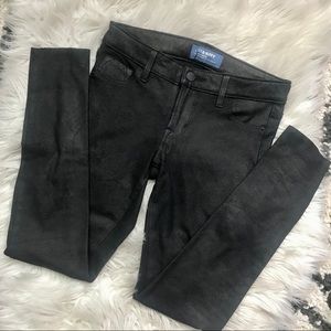 Old Navy Faux Leather Leggings - Rockstar